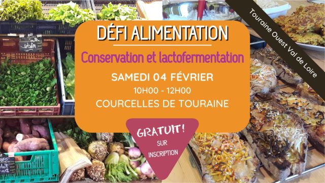 Atelier Conservation et lactofermentation – Défi alimentation